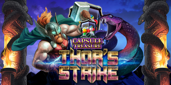 Kapszula Treasure Thors Strike a Samurai Studiotol – Slots