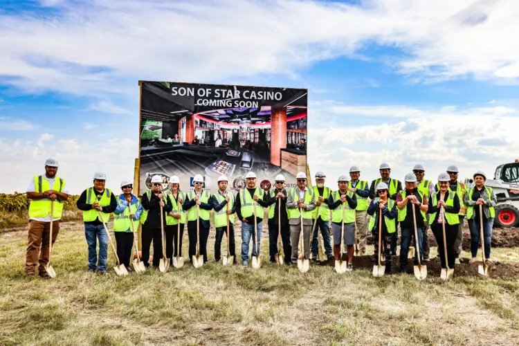 Ground Broken a Son Of Star Casino számára Észak-Dakotában