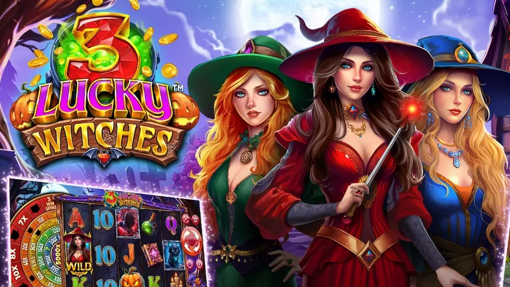3 Lucky Witches – a 4ThePlayer nyerőgép legújabb címe
