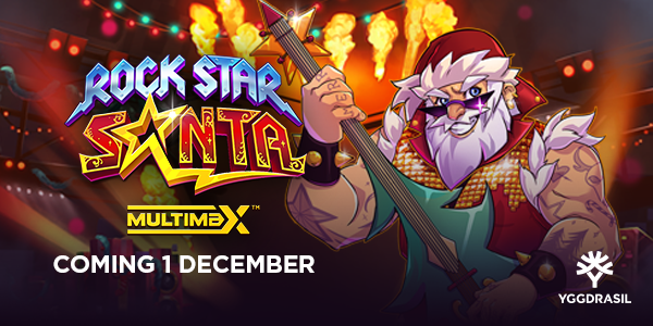 Rock Star Santa MultiMax a Yggdrasil Gamingtol Nyerogepek