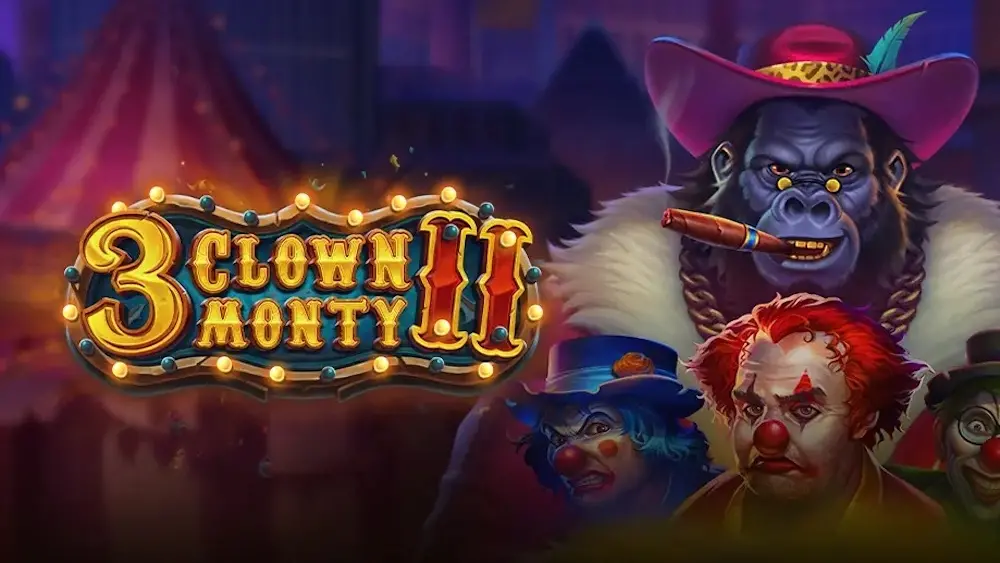 3 Clown Monty II Play’n GO