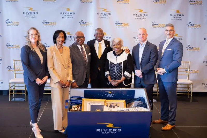 A Rivers Casino Portsmouth az első évét ünnepli a Time Capsule-val