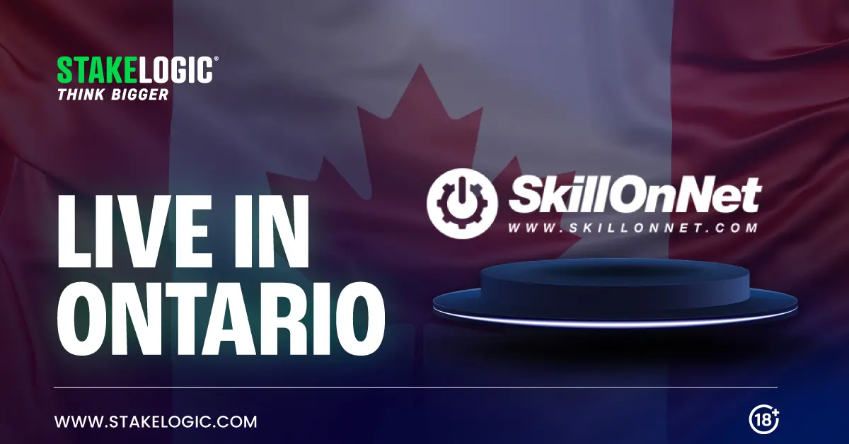 A Stakelogic és a SkillOnNet Ontario Partnerség az iGaming bővítésére