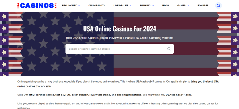 A legjobb kaszino felulvizsgalati oldalanak belso mukodese USA Casinos 247